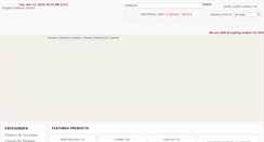 Desktop Screenshot of flowersdeliveryserbia.com