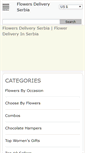 Mobile Screenshot of flowersdeliveryserbia.com